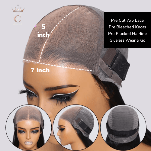 BRANDY - Peruca frontal pré-tudo 13x4, Cabelo Humano ondulado, Lace Frontal, pré-cortada, pré-descolorida, Pre Plucked