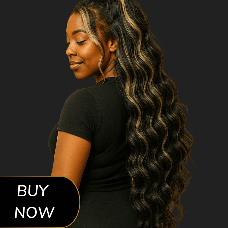 KARINA- 12A Blonde Highlight Wig Human Hair 13X4 13x6 Body Wave wig