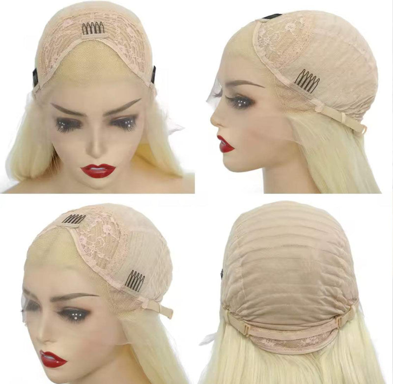 Cabelo rosa em camadas, corte de cabelo reto, peruca de Lace frontal, fibra sintética térmica